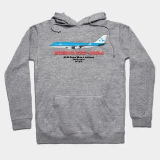 Boeing B747-400M - KLM Royal Dutch Airlines "Old Colours" Hoodie